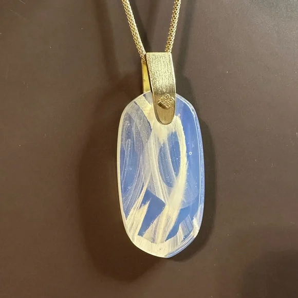 Kendra Scott Prototype Inez Gold Necklace - Picture 2 of 5